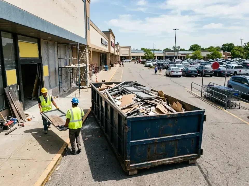 retail-store-renovation-debris-003 — frequently asked questions, Roll-off Dumpster Rentals in Penn Estates, PA